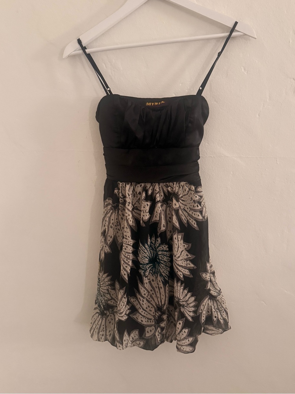 Vintage Babydoll Dress Bubble Hem